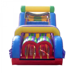 06E439DF 3C7E 431F 8D3A 17349337CFEE 1714069788 40' Retro Inflatable Obstacle Course