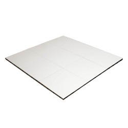 9x9 white dance floor