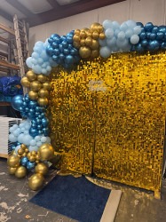 Gold Shimmer wall