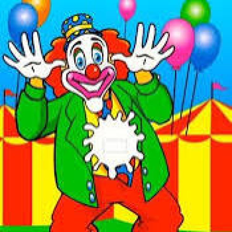 Clown Banner for Dunk Tank