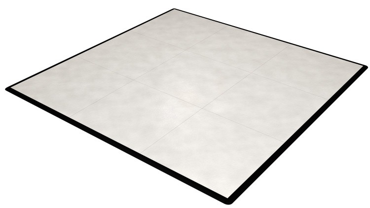 9x9 White Dance floor