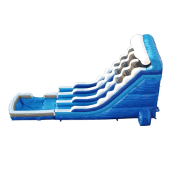 IMG 6305 1753405950 22ft Blue Marble Dual Lane Slide w/ pool