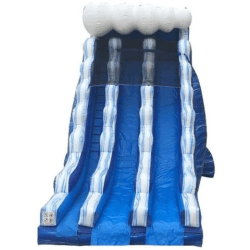 22ft Tall Dual Dry Slide