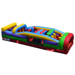30ft  Retro Inflatable Obstacle