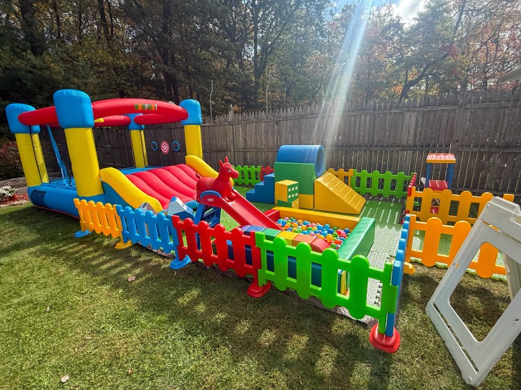 Rainbow Softplay w/ Toddler Bounce Rainbow Softplay w/ Toddler Bounce