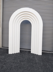 3D Layer Arch Backdrop
