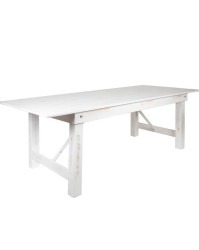 IMG 0376 1763664316 8ft White Farm Table